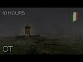 Rainy Windy Night At A Castle On The Hill In Ireland Wind Steady Rain Relax Study Sleep