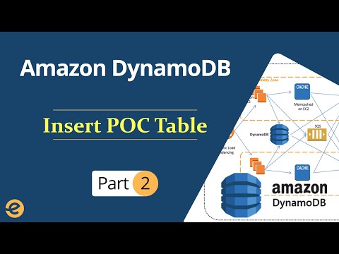 &#x202a;Introduction to Amazon DynamoDB | Inserting POC(Part 2/3)|Eduonix&#x202c;&rlm;