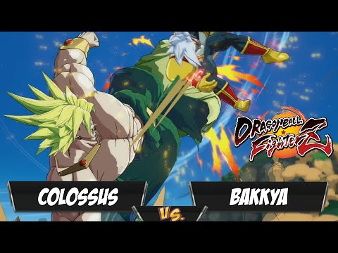 Colossus(SSGSS Vegeta/Tien/Broly) Fights Bakkya(Base Vegeta/Jiren/Super Baby 2)[DBFZ PS5]