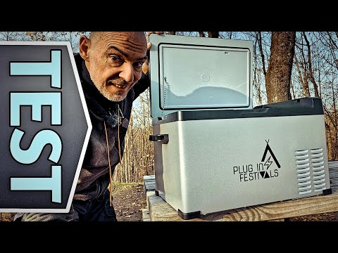 ICECUBE compressor cooler with app in 4 sizes from Plugin Festivals - Test & Review