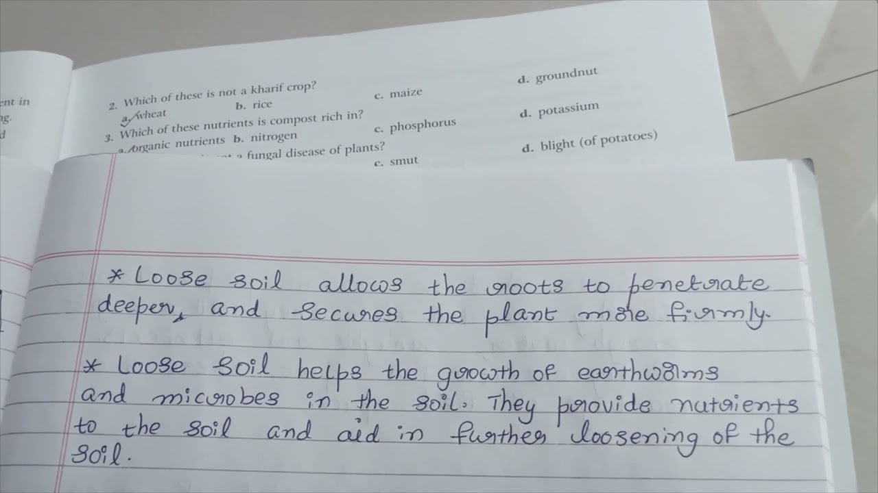 Crop Production|Class 8|Living Science Chapter-1|Ratna Sagar Science Notes for 8th Grade Class Notes