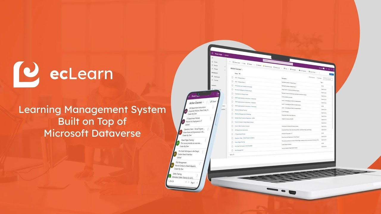 ecLearn LMS - Built on the Power Platform