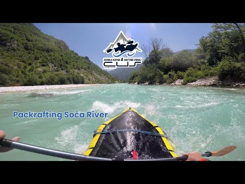 Packrafting Soča River with SKF
