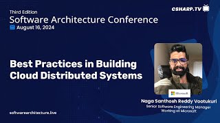 Best Practices in Building Cloud Distributed Systems