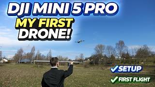 DJI Mini 5 Pro - Setup | Unboxing | First Flight
