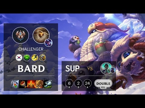 Bard Support vs Karma - KR Challenger Patch 10.12