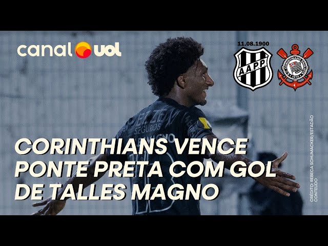 Ponte Preta 0 x 1 Corinthians: veja o gol e os melhores momentos
