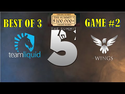 Team Liquid VS the wings gaming The Summit 5