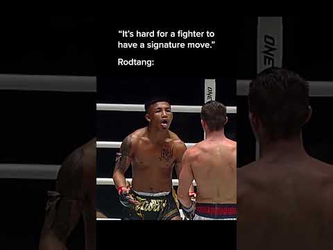 Classic Rodtang 🤖 Get set for the epic showdown between the Thai superstar and Takeru at ONE 172!