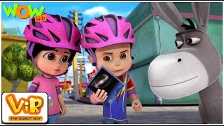 Vir The Robot Boy | Hindi Cartoon For Kids | Vir Vs Cosmic Wolf Power | Animated Series| Wow Kidz | Video & Photo Vir The Robot Boy | Hindi Cartoon For Kids | Vir Vs Cosmic Wolf Power | Animated Series| Wow Kidz | Video & Photo