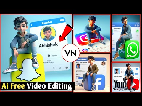 Trending Social Media Profile Name Photo Video Editing | How To Make Instagram Profile Photo Editing
