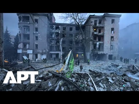 Russian Missile Strike Destroys Kharkiv Apartment – 15 Injured, Civilians in Shock | APT