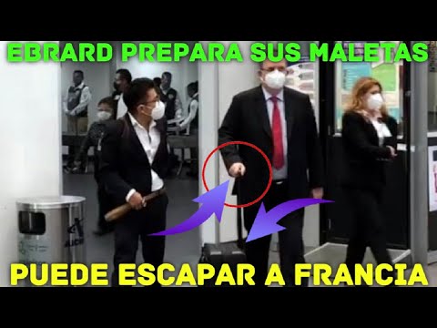 ¡URGENTE! EBRARD PUEDE HUIR A FRANCIA O EUROPA PARA NO SER ENCARCELADO POR LA LÍNEA 12 #FueraAMLO