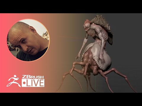 [UA & EN] Concepting a 3D Arachnid-Human  - Sadan Vague - Part 3