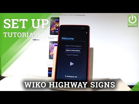 How to Set Up WIKO Highway Signs - Configuration of WIKO / Activation