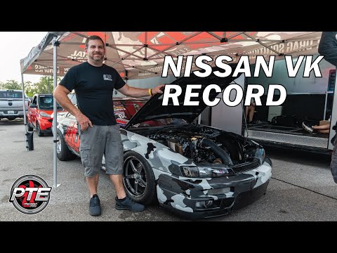 Nissan VK World Record | Jon Rogers 6sec Nissan 240sx