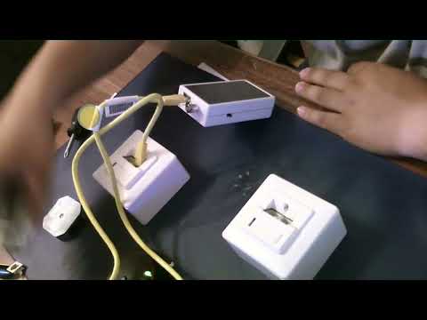 Netzwerkumgebung Testen mit einem Kabel Tester