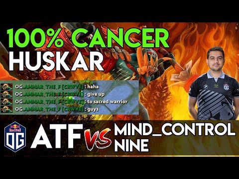 OG ATF Cancer Huskar versus Mind Control and Nine | Dota 2 TV