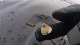 Beach Metal Detecting Fine Gold with Minelab Equinox