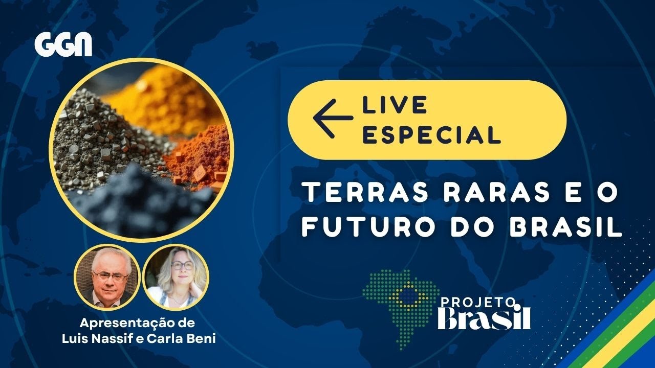 TERRAS RARAS E O FUTURO DO BRASIL | LIVE ESPECIAL DO PROJETO BRASIL | TV GGN | (07/05/26)
