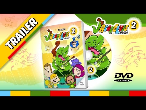 Jacarelvis e Amigos 2 - Trailer do DVD.
