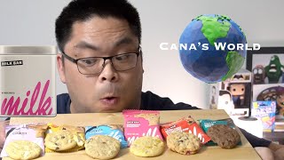 Unboxing + trying Milk Bar Cookies tin for the first time| Cana's World | food review