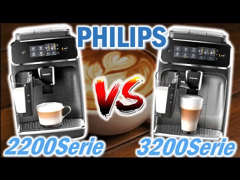 Die besten PHILIPS KAFFEEVOLLAUTOMATEN | Serie 2200 vs Serie 3200 | Philips Kaffeevollautomat Test