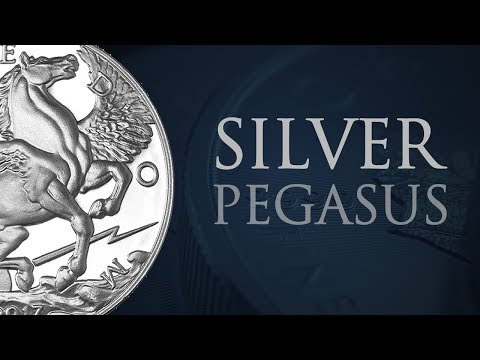 Silver Pegasus Coin | 1 Ounce Silver Round | Bullion Numismatic Coin | Gold & Silver Direct
