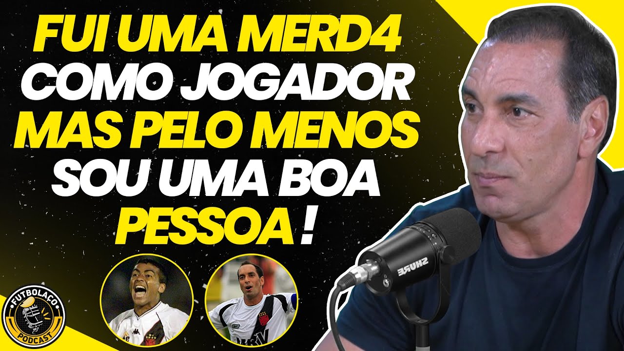 EDMUNDO ABRE O JOGO SOBRE A TRETA COM O ROMÁRIO