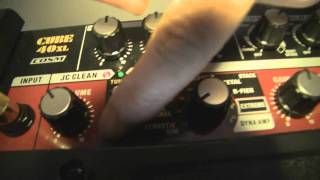 Video thumbnail for Roland Cube 40XL Review by sonicstate