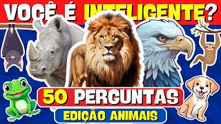 Quanto Você Sabe Sobre Animais? 🦁🐸🐮 | PersonaQuiz