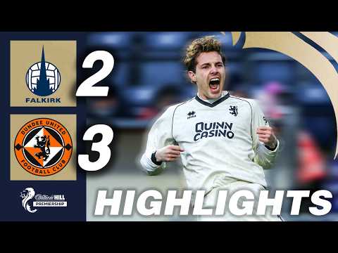 Falkirk 2-3 Dundee United | HIGHLIGHTS | William Hill Premiership