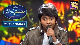 Anmol's Vigorous Performance On 'Mast Baharon Ka' | Indian Idol Junior
