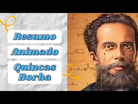 Resumo QUINCAS BORBA | Cartoon Explica 📚💡