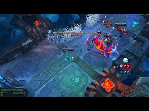 Kalista 1v3 Kassadin Lux Anivia outplay ARAM