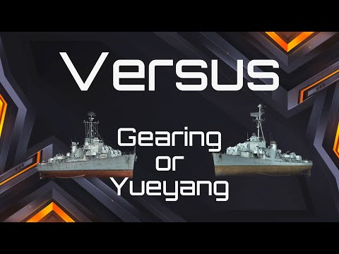 USS Gearing vs PAN Yueyang - World of Warships Blitz