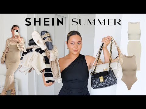 SHEIN SUMMER 2023 CLOTHING HAUL - Wardrobe Essentials,...