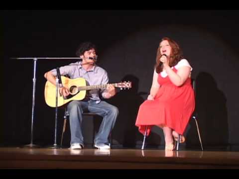 Maggie Saunders and Elliott Imlay sing Lucky