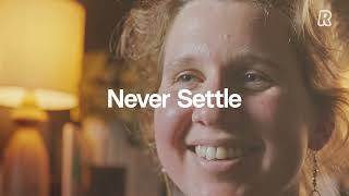 NEVER SETTLE