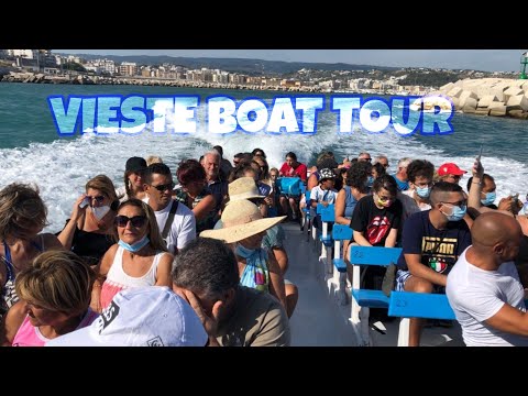 VIESTE in BARCA, EXPLORING MARINE CAVES (VIESTE, ITALY) #vieste #marinecaves #summer2021