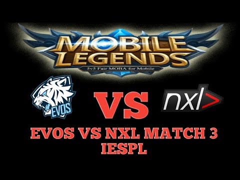 EVOS VS Nxl MATCH 3 IESPL - MOBILE LEGENDS BANG BANG