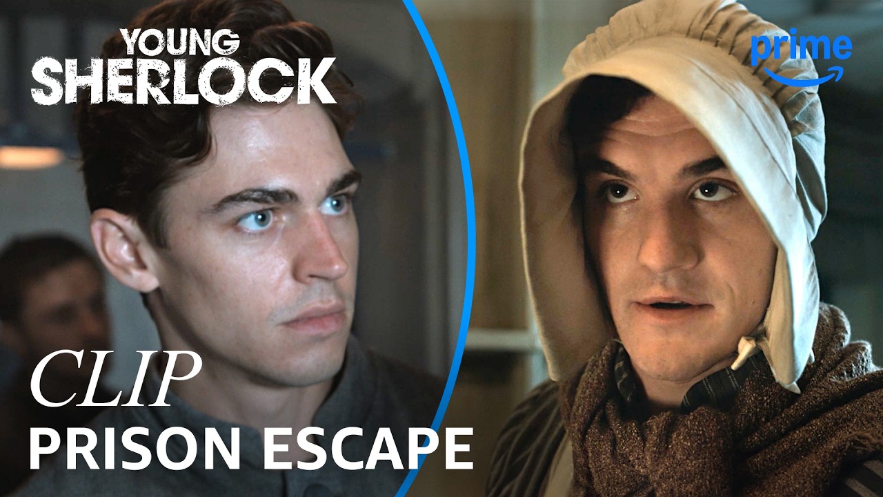 Moriarty & Sherlock Break Out of Prison | Young Sherlock | Clip | Prime Video