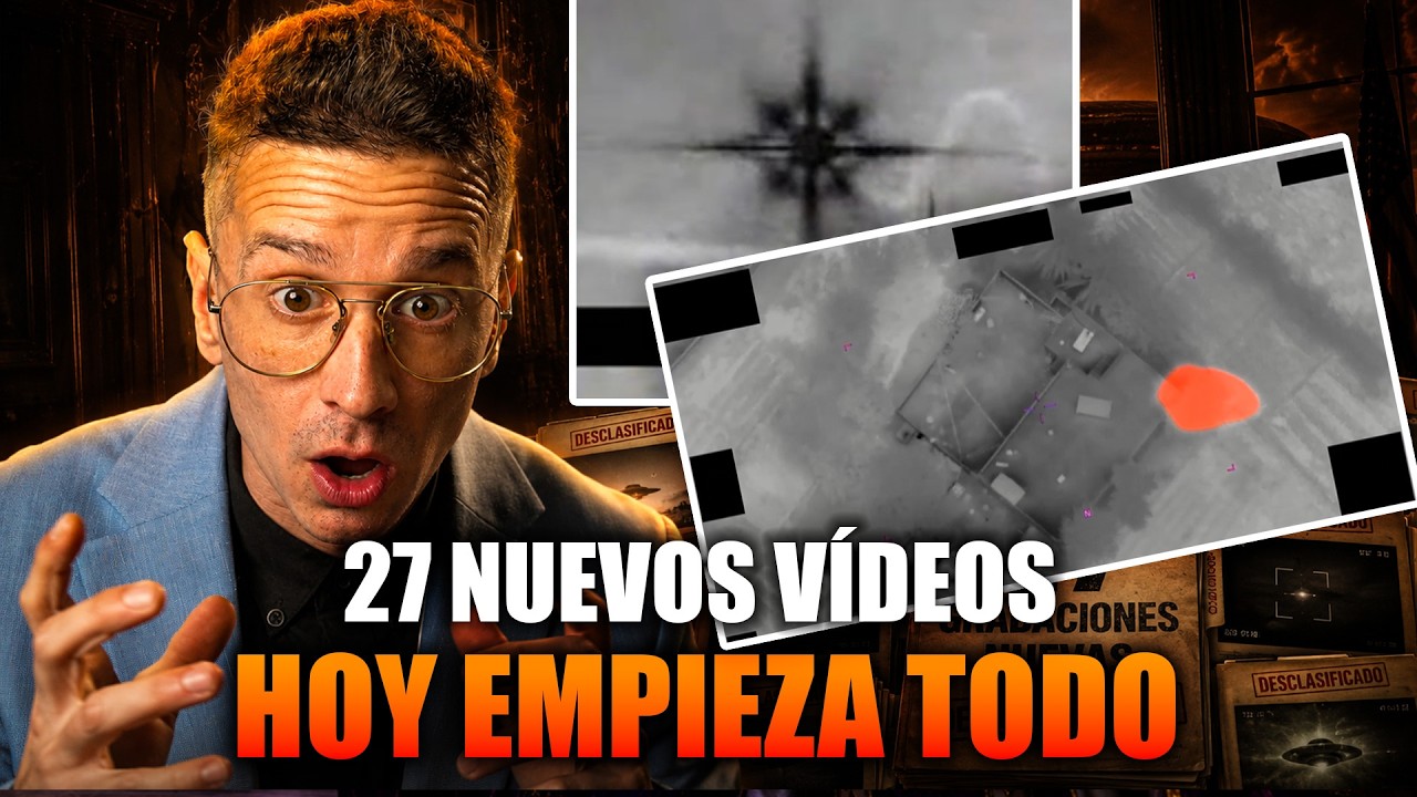 HOY EMPIEZA LA DESCLASIFICACIÓN 27 NUEVOS VIDEOS OVNIS "El GRAN DÍA"