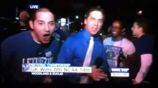 WKYT F-bomb on live TV - UK 2012 Champions