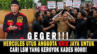 Download lagu GEGER‼️HERCULES LANGSUNG UTUS ANGGOTA GRIB JAYA CARI OKNUM LSM YANG KEROYOK KADES HOHO‼️ mp3