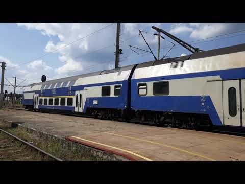 Trenuri în gara Cluj Napoca și 2 fragmente din călătoria spre acasă 05.09.2021.