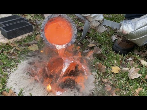 Molten Aluminum Anthill Casting #20 (4K)