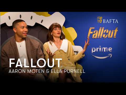 Video trailer för Ella Purnell was just a little jealous of Aaron Moten's Fallout Power Armour