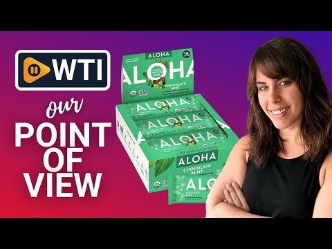 ALOHA Mint Chocolate Protein Bars - WTI product video review