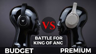 Budget Vs Premium Bluetooth headphones - Taotronics Bh047 & Sony WH-1000XM3 - Live ANC comparison.